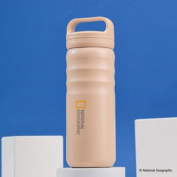 내셔널지오그래픽 에어터치 이중 스텐 텀블러 540ml 클래식 탄_P439435289