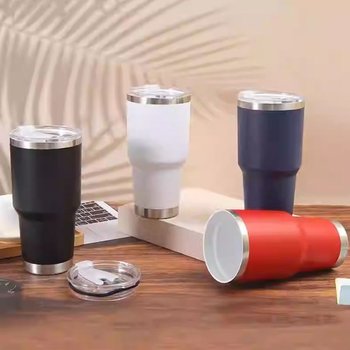 파스텔 스텐 텀블러 물컵 등산용 데일리용 기념품 여행용 물병 모던텀블러 베이직보온컵