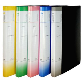 펀치리스 DB02DW66 화일 흑색 A4 상철 PP 90개 파일 인덱스