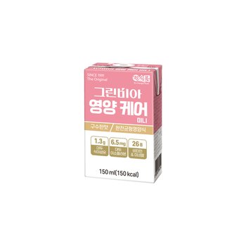 그린비아 영양케어 미니 150ml x 72팩