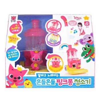 말하고 노래하는 흔들흔들 핑크퐁 청소기