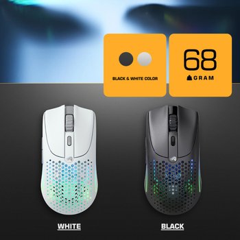 글로리어스 MODEL O 2 무선 게이밍마우스 블랙 화이트 선택