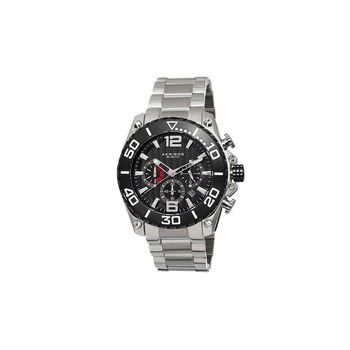 [해외] Akribos Xxiv 아크리보스 XXIV 크로노그래프 블랙 다이얼 남성용 시계 6057387