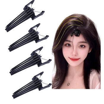 [해외] KOVOL 헤어 볼륨 핀처 앞머리들 클립 뿌리 시작 머리카락 히트리스 컬 여성 남