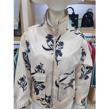 여성 루즈핏 플라워프린트 점퍼7LOJP436M