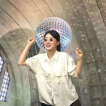 트렌디한 마이콜 선글라스 스타일리시한 안경 아이템 여름용 패션소품