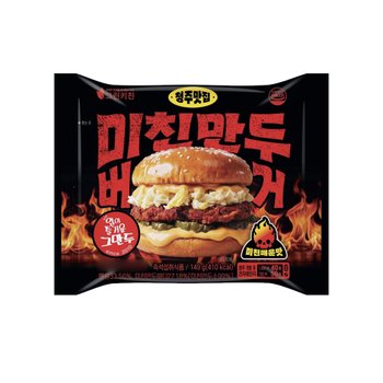 그린키친 미친만두버거 미친매운맛 149g x 15개
