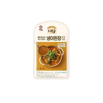 CJ 다담 냉이된장찌개양념 140g (48198247)