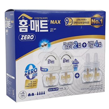 홈매트 스마트 리퀴드세트(훈증기2개+리필4개)