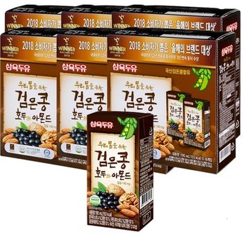 삼육두유 검은콩 호두와 아몬드 190ml 96개 (9967392)