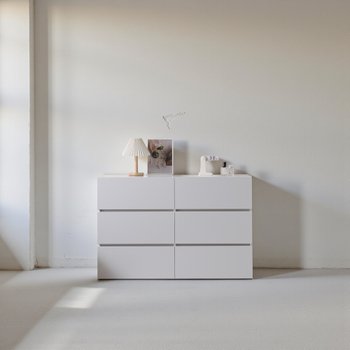 엠하우스 하콘 3단 서랍장 1200