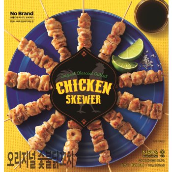 노브랜드 오리지널숯불닭꼬치 560g