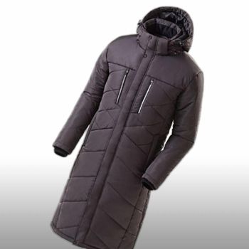 MK-4051 다크그레이 펀칭스냅 마크 벤치코트 MARK 산 펀칭스냅