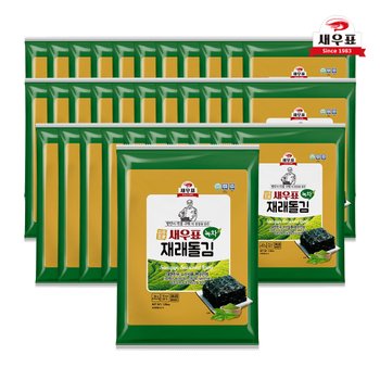 새우표 완도 녹차재래 돌김전장 30g x 30봉