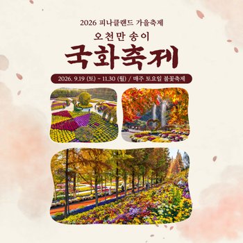[충남]2026년 피나클랜드 가을꽃축제(9/19~11/30)