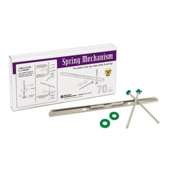 문화 원터치 스프링 장식 25조 1갑 원색 F130-2 (WB75249)