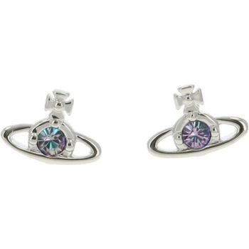 [해외] 비비안 웨스트우드 귀걸이 NANO SOLITAIRE 62010037 02P441 황동 전용 BOX 쇼퍼백 여성 274129