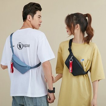4ALL 5컬러 남녀 미니사이즈 웨이스트백겸 슬링백 힙색 TDF848