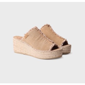 [해외] [TONIPONS - ITACA] 토니폰즈 에스파듀 플랫폼 웨지 슬링백 슬리퍼 샌들 TORRAT 베이지