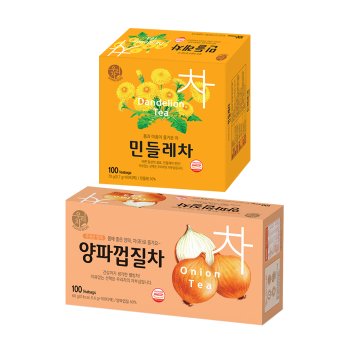 송원식품 송원 양파껍질차 100T +민들레차 100T (200T)