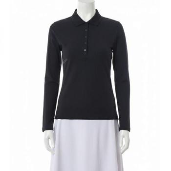[MUST IT] 126097489 지포어 26SS RIBBED TECH NYLON LONG SLEEVE POLO GLP000150ONYX