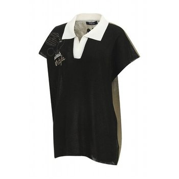 [본사]  여성 배색 나그랑 반팔 니트 DM1LKT009