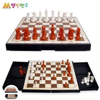 보드게임종류 카페 타로카드 숫자 컬링 뽑기판 컬링 바둑판 소형 자석식 체스 M-100