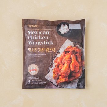 (G)피코크 맥시칸 치킨 윙스틱 500g