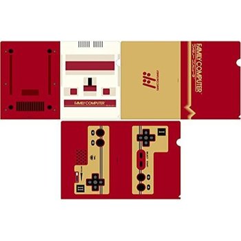 [해외] 산에이 패밀리 컴퓨터 잡화 시리즈 클리어 파일 3장 세트 원 사이즈 클리어 파일 3장 세트
