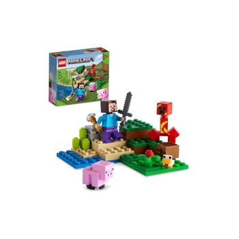 [해외] 레고(LEGO) 마인크래프트 크리퍼 대결 21177 블록 장난감 7세 이상 남녀 선물