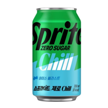 스프라이트 제로 Chill 사이다 350ml 6개