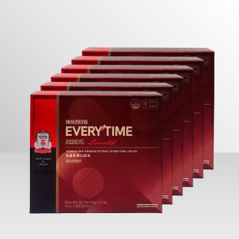 정관장 에브리타임 리미티드 (10ml x 30포) 6개 / iuy (S51629781)
