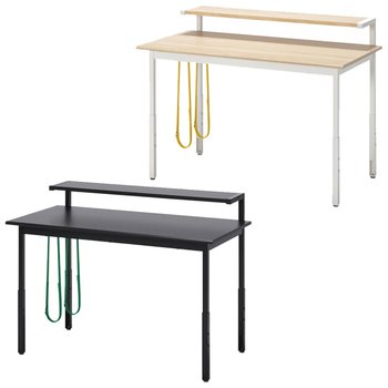 이케아 UTVISNING 우트비스닝 게이밍책상+선반 120x60ccm/컴퓨터책상/사무용테이블/데스크