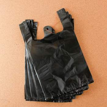 200매 1호 32123 KH 33x20cm 검정비닐봉투 HWA