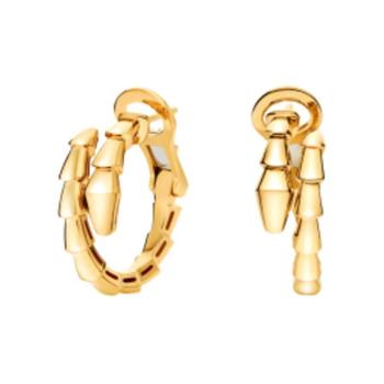 [해외] 불가리 세르펜티 바이퍼 이어링 옐로우 골드 361291