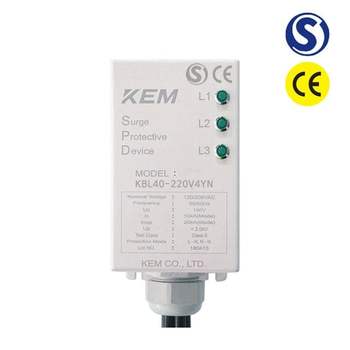 KEM SPD BOX 단상 접지형 써지 보호 장치 20-40kA 380VAC (KBL40-380V4YN)