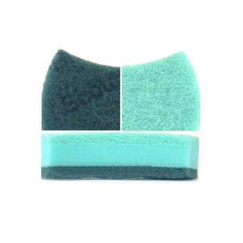 삼중 양면 수세미 후라이팬기름때제거 설거지수세미