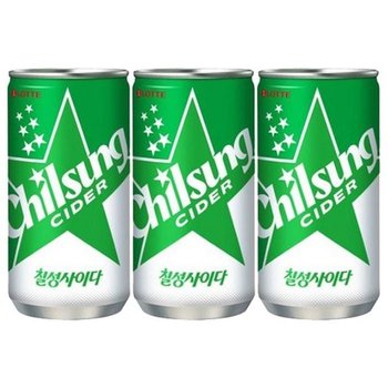 콜라 롯데 칠성사이다 190ml x 60캔 (30캔x2박스_6824 (52229940)