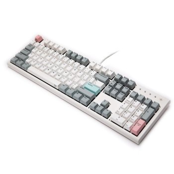 [해외] 니즈 키보드 S104-1M 풀사이즈 유선 키보드 Cherry MX 축 커스텀 가능 소