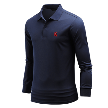 남성 포커 골프웨어 긴팔 카라티셔츠 E08P7_ql4246