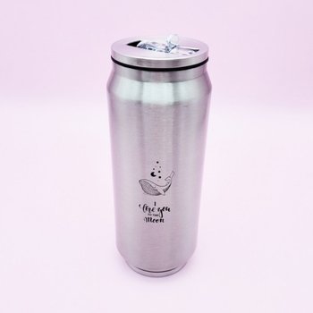 13000 GLQG6598 캔모양 텀블러 480ml 1개-304스테인레스