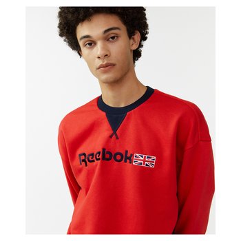 [가격인하]유니언잭 배색 맨투맨 - 레드 RETS3FM03R2