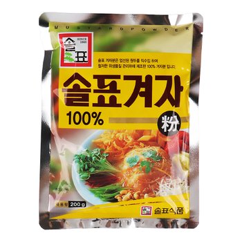 솔표 겨자분 200g