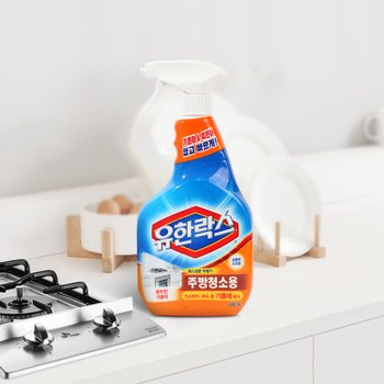 유한락스 주방청소용 600ml 1+1 살균소독