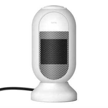 Coms 미니 PTC 히터 가정용 전기히터 발난로 과열방지 난로 소형 사무실 온풍기 보온