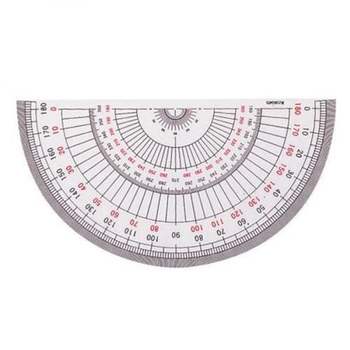 아톰 반원 분도기 18cm 5개