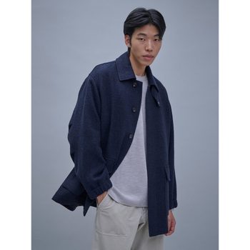 [Shift.G] Wool Safari Coat  Navy (GS4930HF1R)