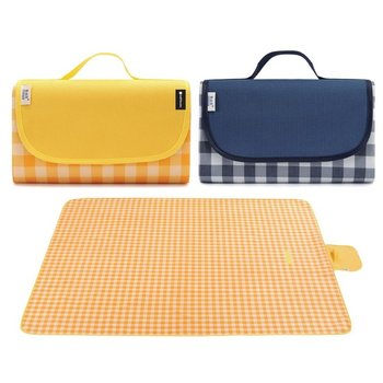 모닝글로리 핸디 체크 피크닉매트 야외 놀이 물놀이 야영 휴대가편한 심플디자인 89720