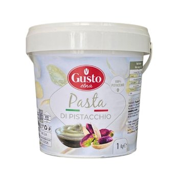 [해외] 구스토 에트나 피스타치오 100% 페이스트 스프레드 1kg 대용량 두바이 쫀득 쿠키 두쫀쿠 재료