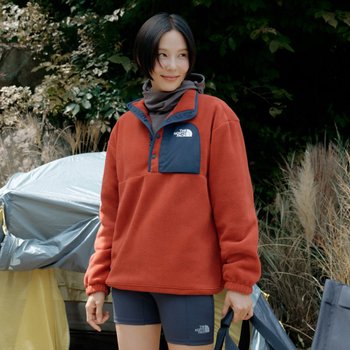 [노스페이스 공식] NA4FS50C 남성 올데이 플리스 아노락 DKO